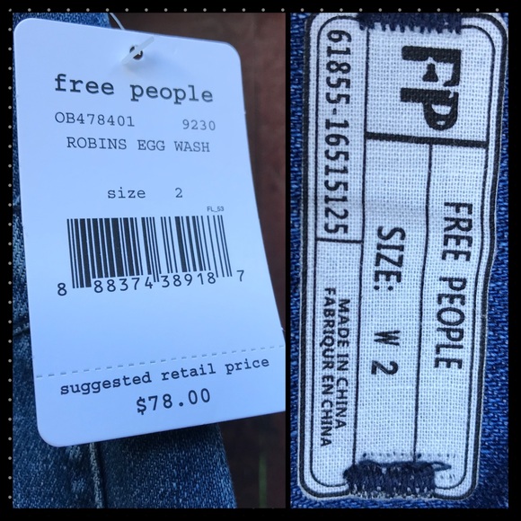 Free People denim skirt - Picture 8 of 8